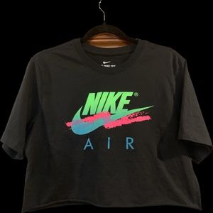 Nike Cropped Neon Air Tee